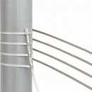 Heavy-Duty Stainless Steel Cable Ties – Self-Locking, High-Tensile Strength 100 Pack for Industrial Use