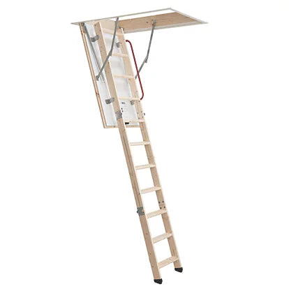 High Impact Timber Loft Ladder Kit For Home And Workspaces - 2.85m