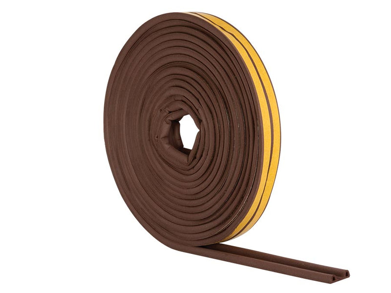 High-Durable Self-Adhesive EPDM Brown Rubber P Strip For Frames and Windows