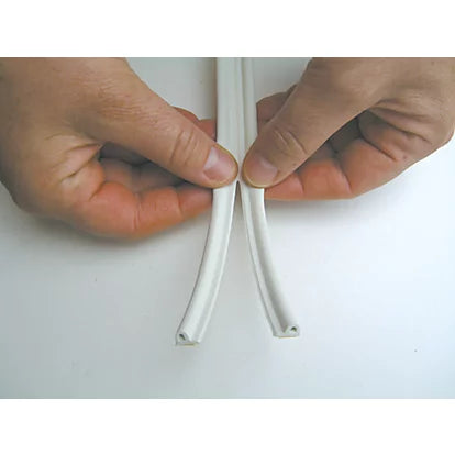 Heavy-Duty White EPDM Rubber P Strip Self-Adhesive For Windows & Doors