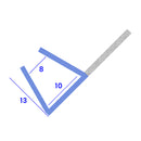 Premium Shower Door Seals Sold as a Pair Multiple Lengths Available