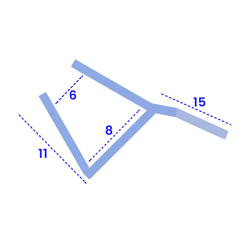 Premium Shower Screen Seal Suitable for Straight Glass Panels