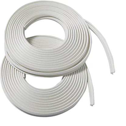 Premium 2 Pack White Elite 11 Push-Fit Joinery Seals Perfect For Windows & Doors - 6M