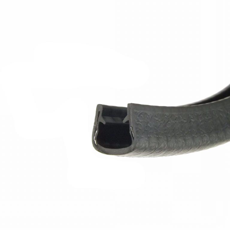 Steel Reinforced Flexible Large Black Edge Trim Durable PVC for Cars and Boats