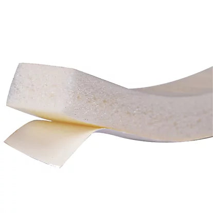 High Quality Jumbo Self-Adhesive White Rubber Foam Weatherstrip For Superior Sealing - 3 Pack