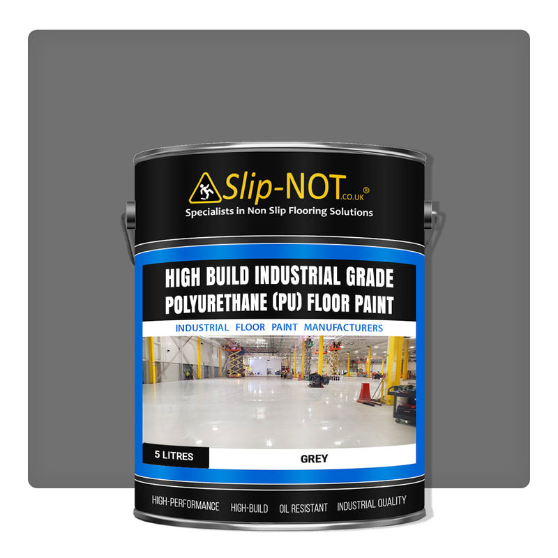 Heavy Duty Polyurethane Non Slip Resin Floor Paint For Garage And Workshops