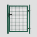 Green Single Garden Gate – PVC-Coated Steel, Durable Outdoor Access
