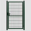 Premium Gas Compound Fence Kit - Heavy Duty Green Chain Link, Secure Installation Set