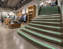 Glow-in-the-Dark Anti-Slip Aluminium Stair Nosing UK | Premium Photoluminescent Safety Profile