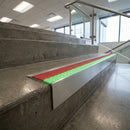 Glow-in-the-Dark DDA-Compliant Anti-Slip Aluminium Stair Nosing | Premium UK Safety Solution