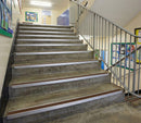 Premium Aluminium Anti-Slip Stair Nosing UK – Heavy-Duty Ramp Profile with High-Traction PVC Insert