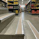 Premium Aluminium Non-Slip Stair Nosing UK – 66×32mm Rakeback Edge Trim