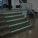 Glow in the Dark Anti-Slip Aluminium Stair Nosing UK – Heavy-Duty Safety Ramp Profile for Stairs