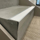 Aluminium Non-Slip Stair Nosing 67×55mm | DDA Compliant Rakeback Profile | UK