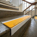 Aluminium Non-Slip Stair Nosing 67×55mm – DDA Compliant Anti-Slip Edge Trim UK