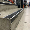 Aluminium Non-Slip Stair Nosing 75×58mm | DDA Compliant Safety Edging UK