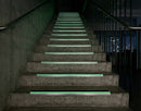 Glow-in-the-Dark Anti-Slip Aluminium Stair Nosing UK | Premium Photoluminescent Safety Profile