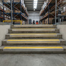 DDA Rake Back Anti-Slip Aluminium Stair Nosing for Vinyl & Lino Flooring UK