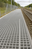 Open Mesh GRP Grating UK | 25mm & 38mm Heavy-Duty Anti-Slip Flooring