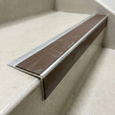 Premium Aluminium Non-Slip Stair Nosing – 75×58mm DDA Compliant Edge Trim for UK Properties