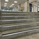 Aluminium Non-Slip Stair Nosing UK | 57×40mm Bullnose Safety Edge