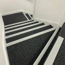 Aluminium Non-Slip Stair Nosing 56×55mm – DDA-Compliant Edge Trim UK