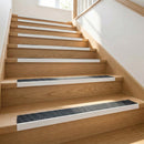 Heavy-Duty Aluminium Stair Nosing 56×32mm UK | Professional Non-Slip Edge Trim with PVC Insert