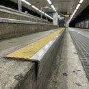 Aluminium Non-Slip Stair Nosing 67×55mm | DDA Compliant Rakeback Profile | UK