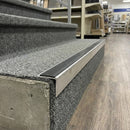 Aluminium Non-Slip Stair Nosing 56×55mm – DDA-Compliant Edge Trim UK