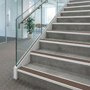 Premium Aluminium Non-Slip Stair Nosing UK – 66×32mm Rakeback Edge Trim