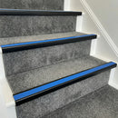 Heavy-Duty Rigid PVC Stair Nosing for Carpeted Stairs UK | Professional-Grade Protection
