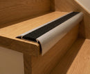 Aluminium Anti-Slip Stair Nosing UK – 2.7m Heavy-Duty Retrofit Trim | Professional Safety