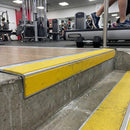 Premium Aluminium Non-Slip Stair Nosing – 75×58mm DDA Compliant Edge Trim for UK Properties