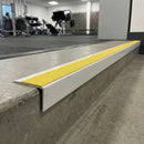 Aluminium Non-Slip Stair Nosing 67×55mm – DDA Compliant Anti-Slip Edge Trim UK