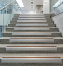 Long Riser Anti-Slip Stair Nosing for Laminate, Carpet & Wood Flooring (54 × 44mm, 2.5m)