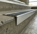 Aluminium Non-Slip Stair Nosing 68×33mm | Heavy-Duty Edge Protection | Price Cart UK