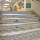 Aluminium Non-Slip Stair Nosing 85×32mm UK | Heavy-Duty Rakeback Edge Trim | Price Cart UK