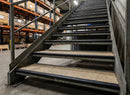 Anti-Slip Stair Tread Covers UK | Heavy-Duty GRP with Black Safety Nosing | Price Cart UK