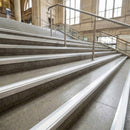 Aluminium Non-Slip Stair Nosing 75×58mm | DDA Compliant Safety Edging UK