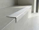 Aluminium Stair Nosing UK – Anti-Slip Grooved 2.7m – Premium Safety for Laminate, Carpet & Tile