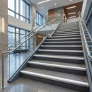 Aluminium Non-Slip Stair Nosing 75×58mm | DDA Compliant Safety Edging UK