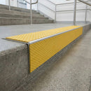 Heavy-Duty Aluminium Non-Slip Stair Nosing 75×58mm – DDA Compliant UK