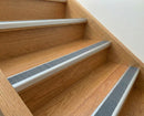 Anti-Slip Rake-Back Stair Nosing 2.5m | Heavy-Duty Ramp Profile | UK