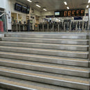 DDA Rake Back Anti-Slip Aluminium Stair Nosing for Vinyl & Lino Flooring UK