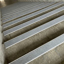 Aluminium Rakeback Stair Nosing 57×32mm – Heavy-Duty Non-Slip Edge Protection UK