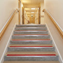 DDA Rake Back Anti-Slip Aluminium Stair Nosing for Vinyl & Lino Flooring UK