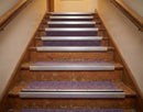 Long Riser Anti-Slip Stair Nosing for Laminate, Carpet & Wood Flooring (54 × 44mm, 2.5m)