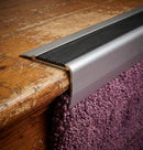 Long Riser Anti-Slip Stair Nosing for Laminate, Carpet & Wood Flooring (54 × 44mm, 2.5m)