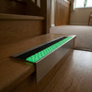Glow-in-the-Dark DDA-Compliant Anti-Slip Aluminium Stair Nosing | Premium UK Safety Solution