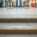 Premium Aluminium Non-Slip Stair Nosing – 66×32mm Rakeback Edge Trim with PVC Insert UK